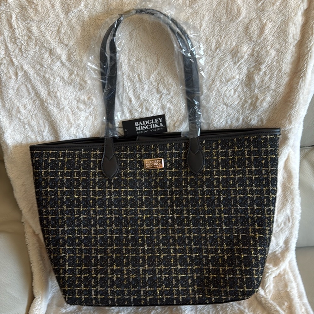 Badgley Mischka NY tote bag